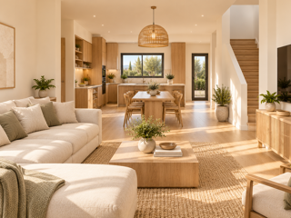 Vente Maison Villa neuve 4 pièces 93 m² avec jardin  – La Roquette sur Siagne  -  frais de notaire réduit La roquette sur siagne
