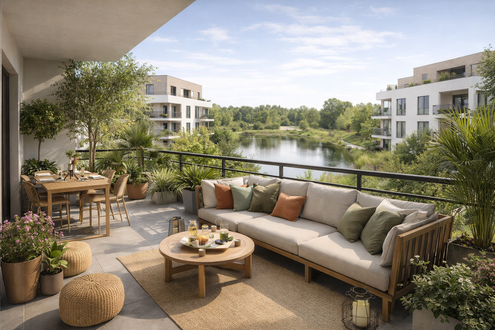 Vente Appartement MELUN – Écoquartier WOODI – 4 pièces avec terrasse 30m² – TVA réduite – Idéal famille Melun