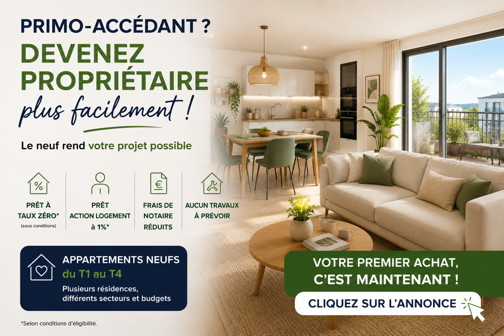 LIVRAISON IMMEDIATE - SUPERBE T3 DE STANDING DANS CADRE ARBORE PROCHE CENTRE