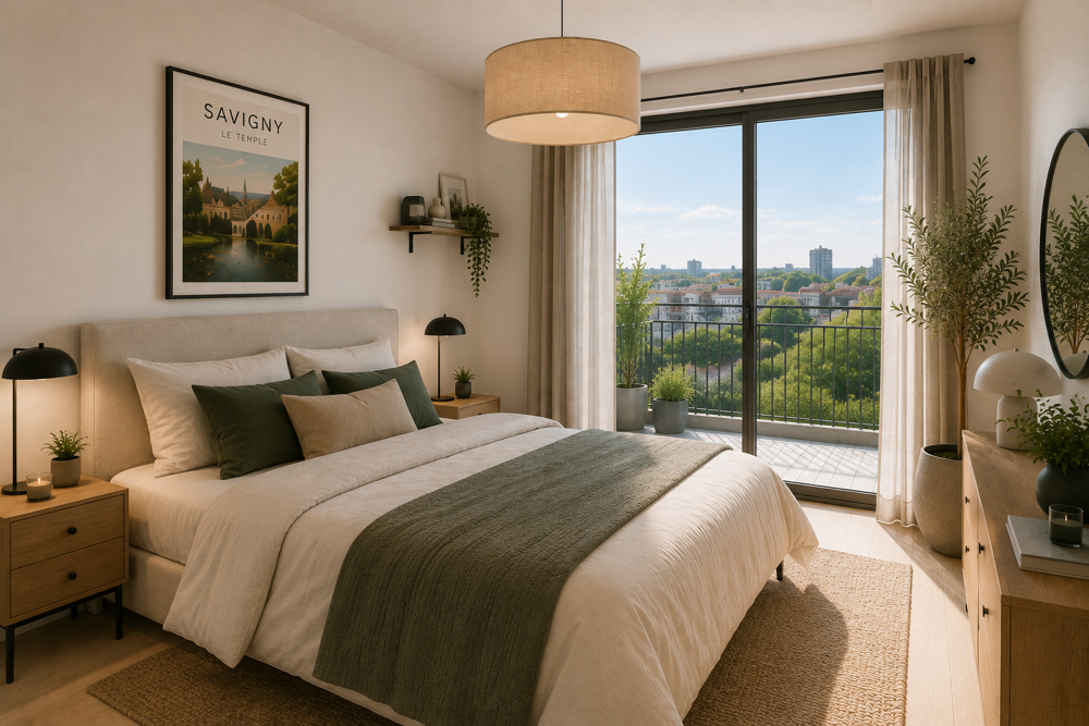 Vente Appartement SAVIGNY-LE-TEMPLE – MAGNIFIQUE 3 PIÈCES AVEC BALCON À DEUX PAS DES COMMODITÉS Savigny le temple