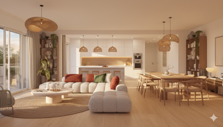  Appartement à vendre 3 pièces 