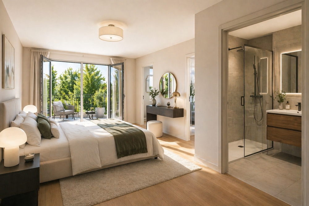 Vente Appartement MAGNIFIQUE T4 TRAVERSANT  - TERRASSE 30M2 - EXPO SUD/OUEST - VUE SUR JARDIN Dijon