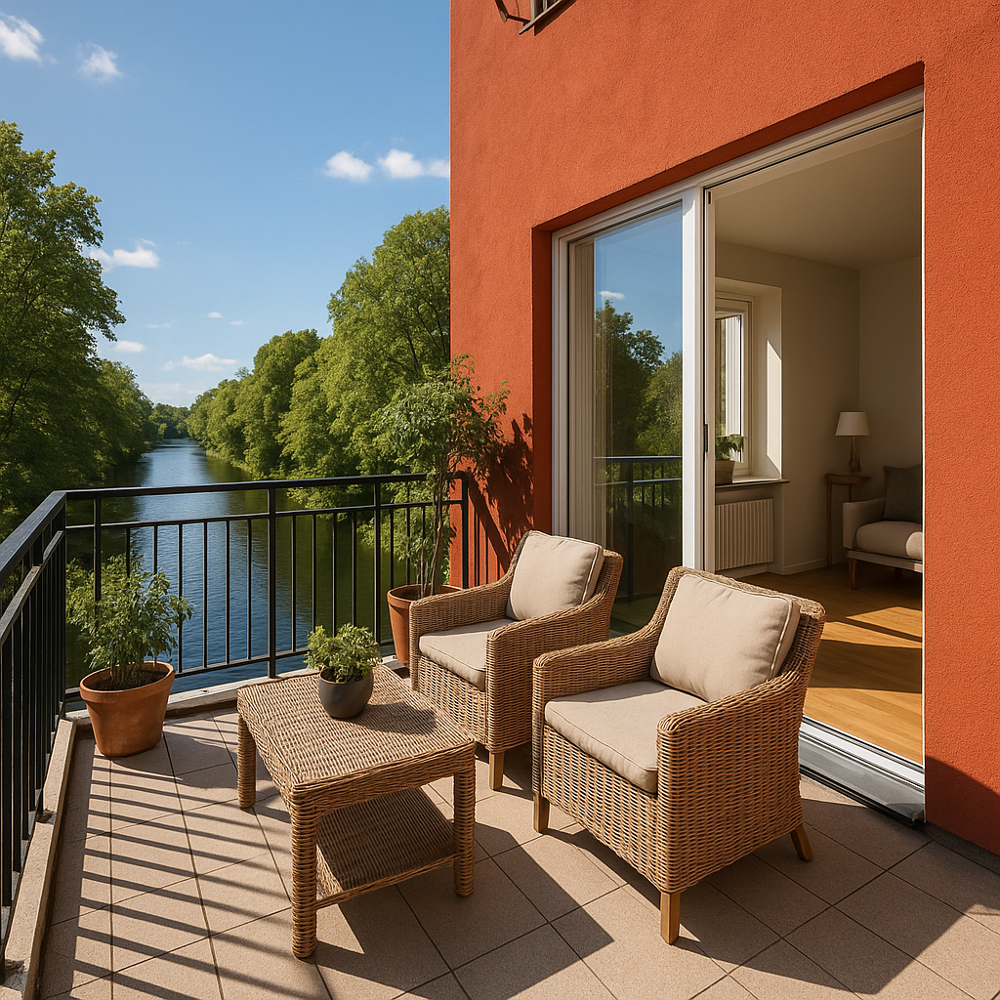 Frais de notaire offerts ! 2P LUMINEUX avec TERRASSE - Au bord de la Bruche