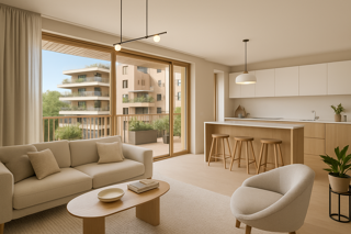  Appartement  vendre 3 pices 