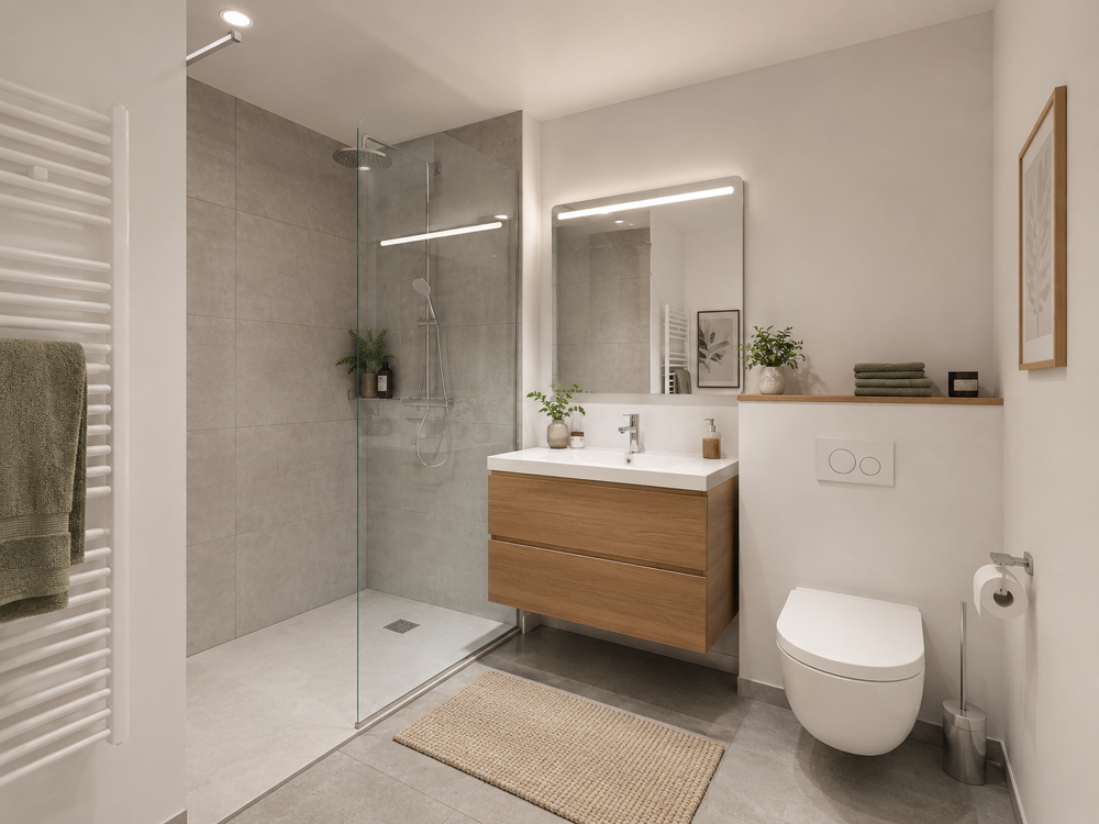 Strasbourg Neudorf  Élégant 2 pièces avec grand balcon