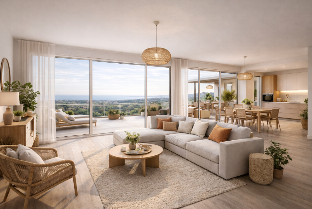 * ROOFTOP D'EXCEPTION  T4 avec 180 m² de terrasse et vue mer à Saint-Raphaël