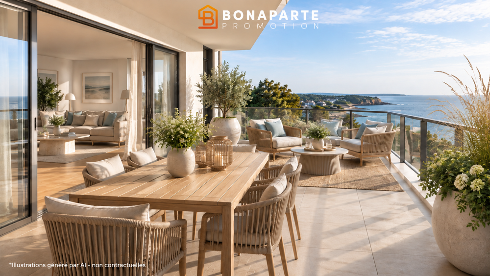 Vente Appartement VUE MER D'EXCEPTION - GARANTIES CONSTRUCTEUR Le relecq kerhuon