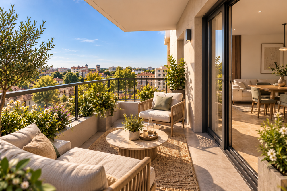 Vente Appartement BÉZIERS – SECTEUR POLYGONE – T4 TRAVERSANT AU 4? ÉTAGE  – TVA RÉDUITE Beziers