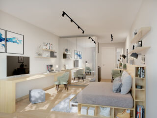  Appartement  vendre 1 pice 