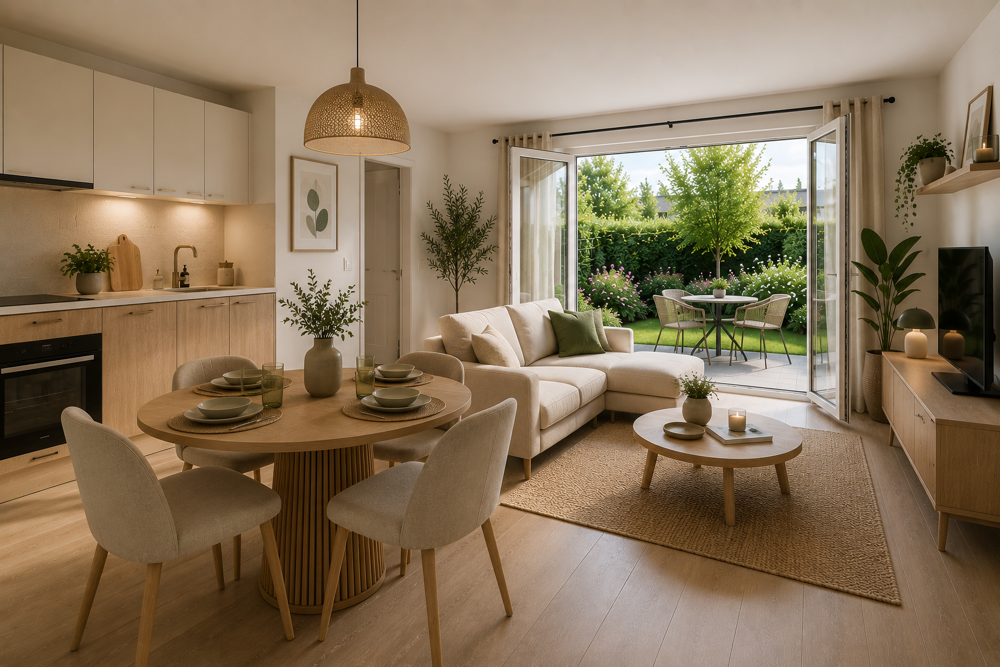 Rez de Jardin extèrieur privé