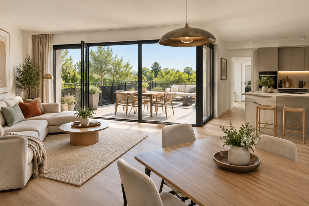 Vente Appartement *T4 DE 104 M² AU 2E ÉTAGE AVEC 24 M² DE BALCONS ET 2 BOX Vannes