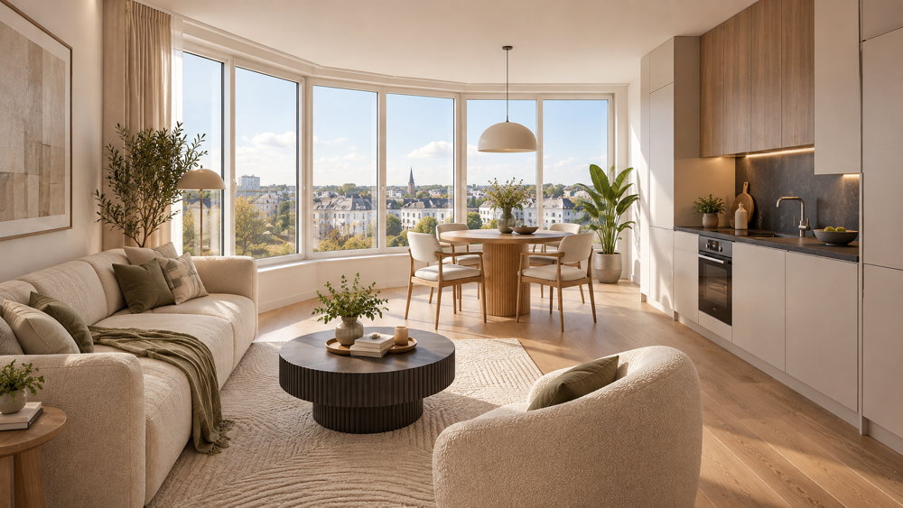 Vente Appartement T2 DE 43 M² AU 4E ÉTAGE AVEC PARKING EN SOUS-SOL, À 750 M DE LA GARE Lorient