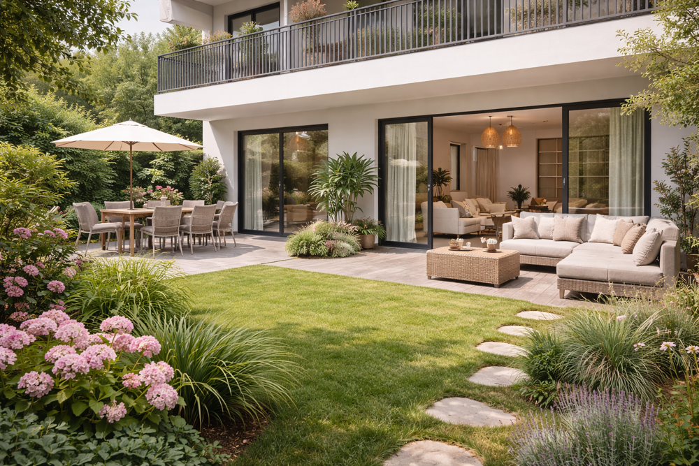Vente Appartement DIJON GARE/DARCY - EXCEPTIONNEL T3 DE GRAND STANDING AVEC TERRASSE ET JARDIN CLOS EXPO SUD Dijon