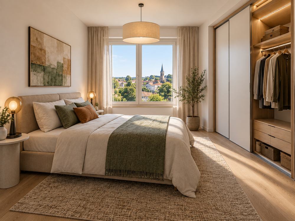 Vente Appartement BELLE TERRASSE ET GRAND CONFORT AUX PORTES DU LUX ! Manom