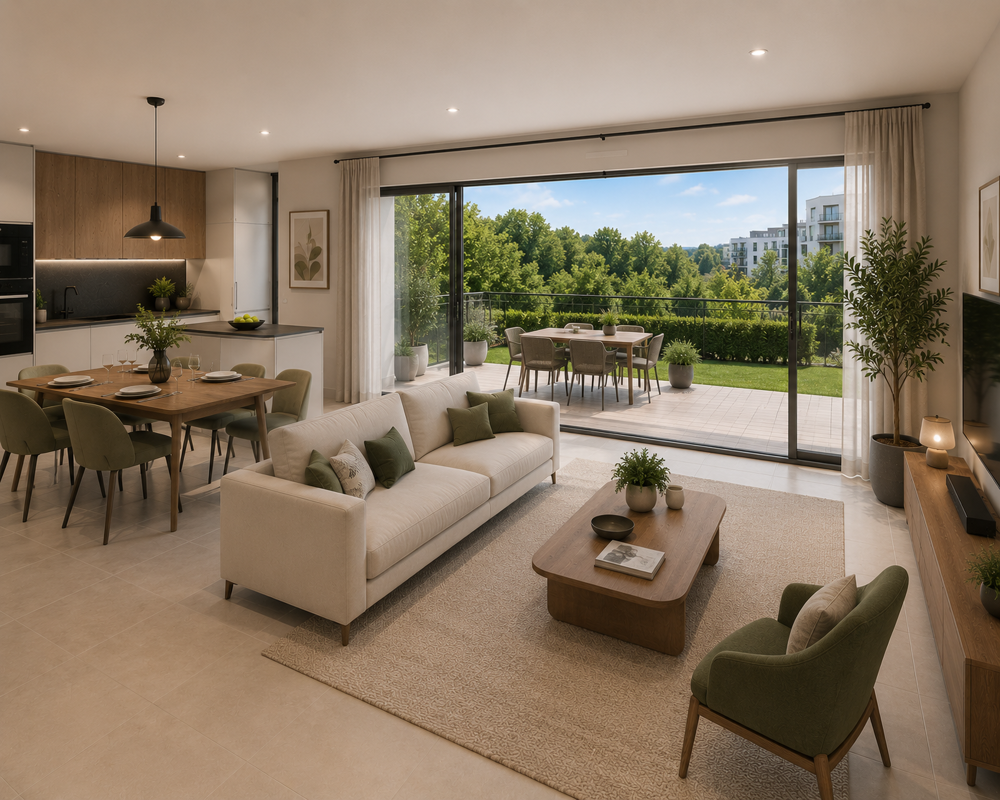 Vente Appartement Appartement neuf bientôt livré à 2 pas du Luxembourg – Terrasse & jardin!! Thionville