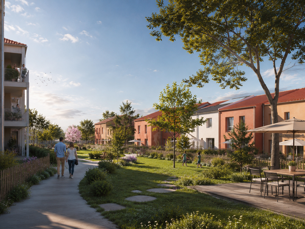 VOTRE MAISON NEUVE AVEC JARDIN POUR LE PRIX D'UN APPARTEMENT - PTZ