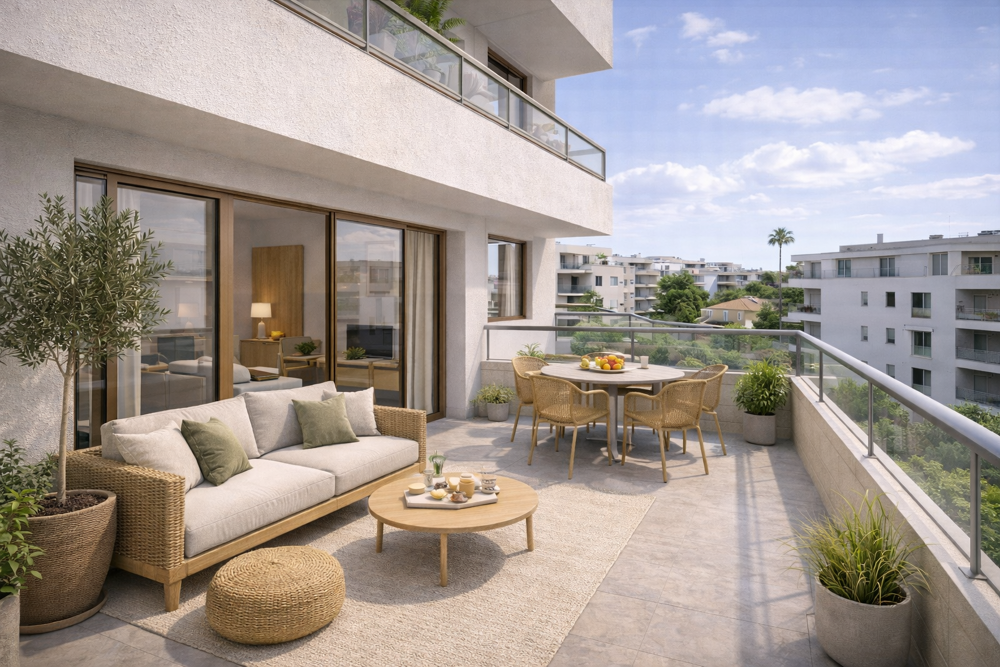 Vente Appartement SPACIEUX T3 AU COEUR E LA POITE ROUGE AVEC SON MAGNIFIQUE ÉSPACE ÉXTÈRIEUR ! Marseille 8