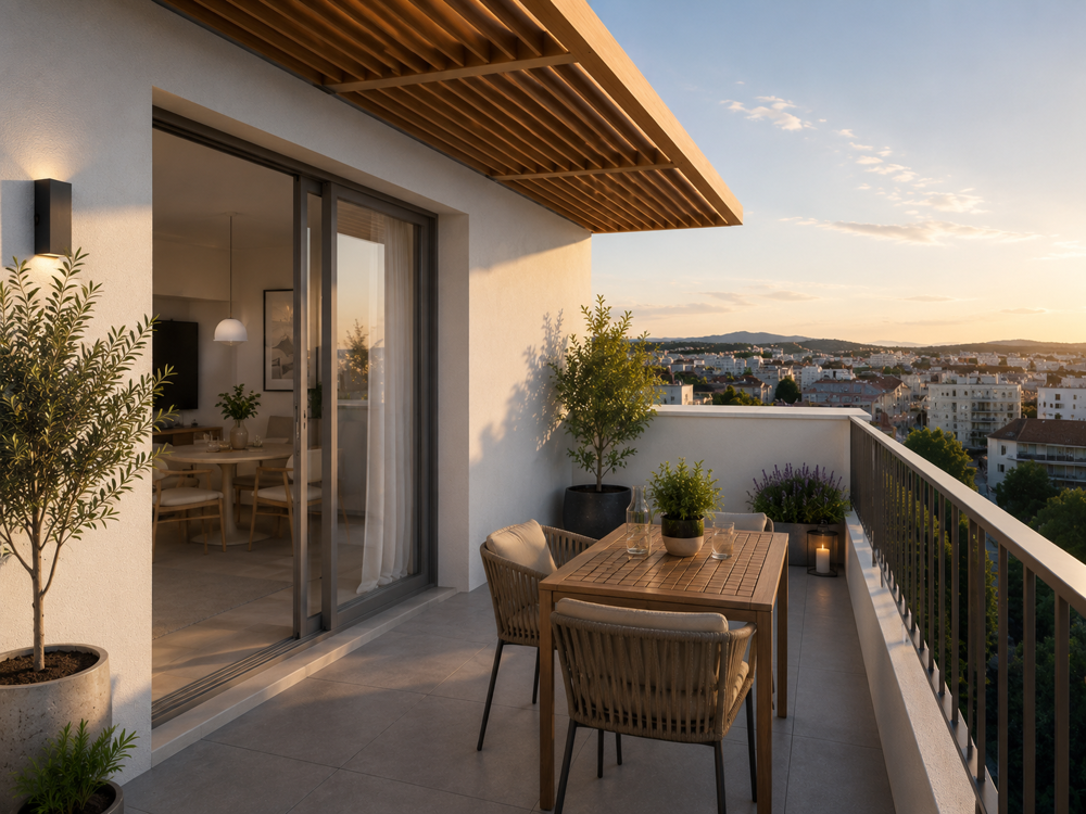 Vente Appartement MONTPELLIER MILLÉNAIRE : LUMINOSITÉ, TERRASSE ET PRESTATIONS PREMIUM Montpellier
