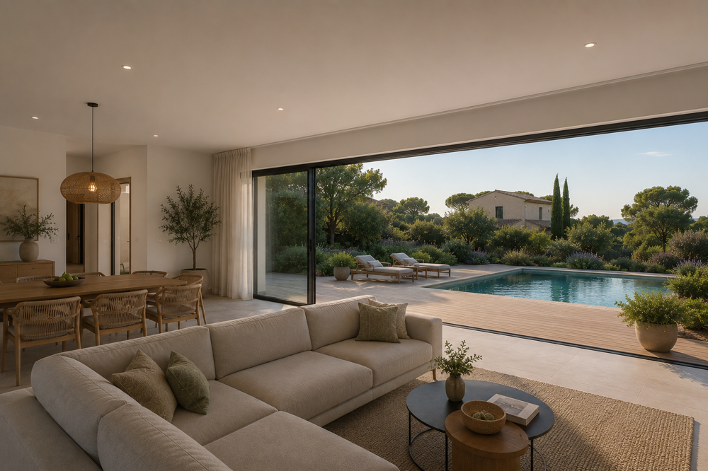 * - A DEUX PAS D'UNE DES PLUS BELLES PLAGES DU VAR - SUPERBE VILLA T5 AVEC PISCINE