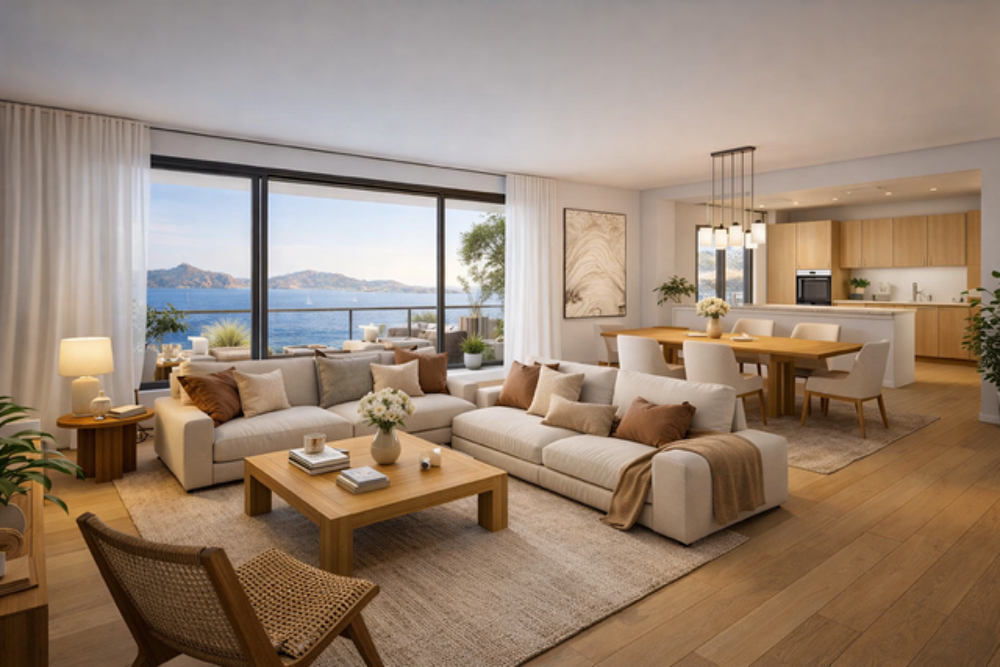 Vente Appartement DERNIER ÉTAGE D'EXCEPTION AVEC IMMENSE SOLARIUM ET VUE CALANQUES Marseille 8