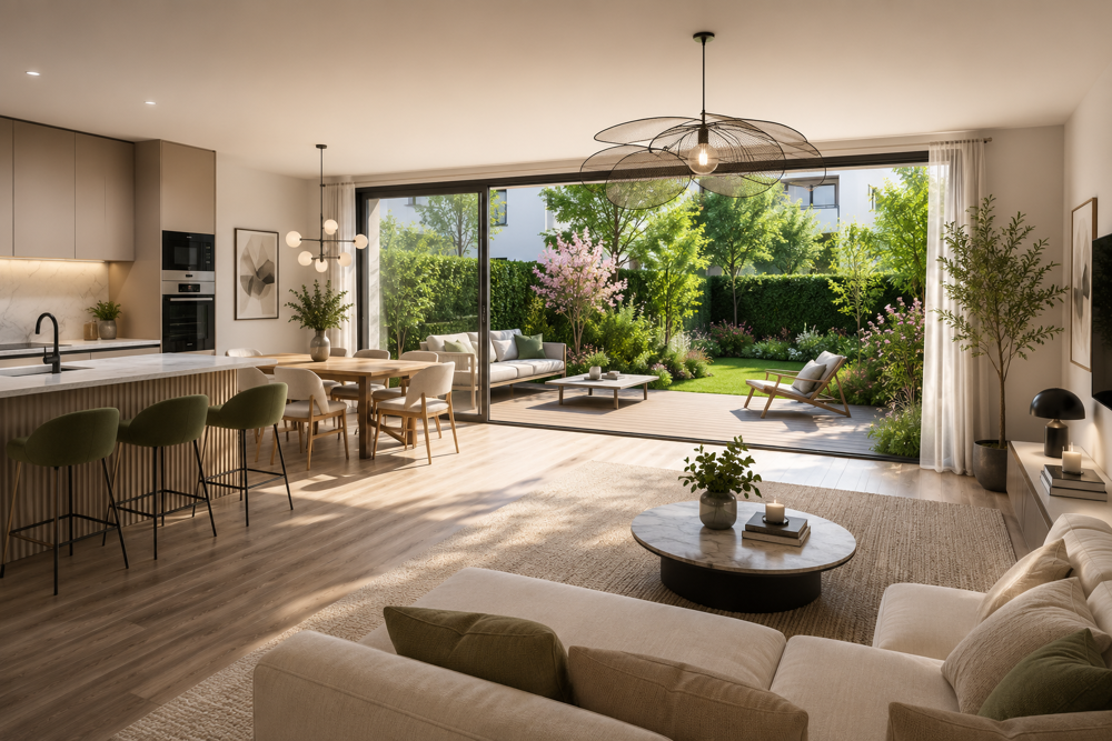 RARE T4 85m² avec JARDIN en TVA 5,5 % AU CENTRE-VILLE