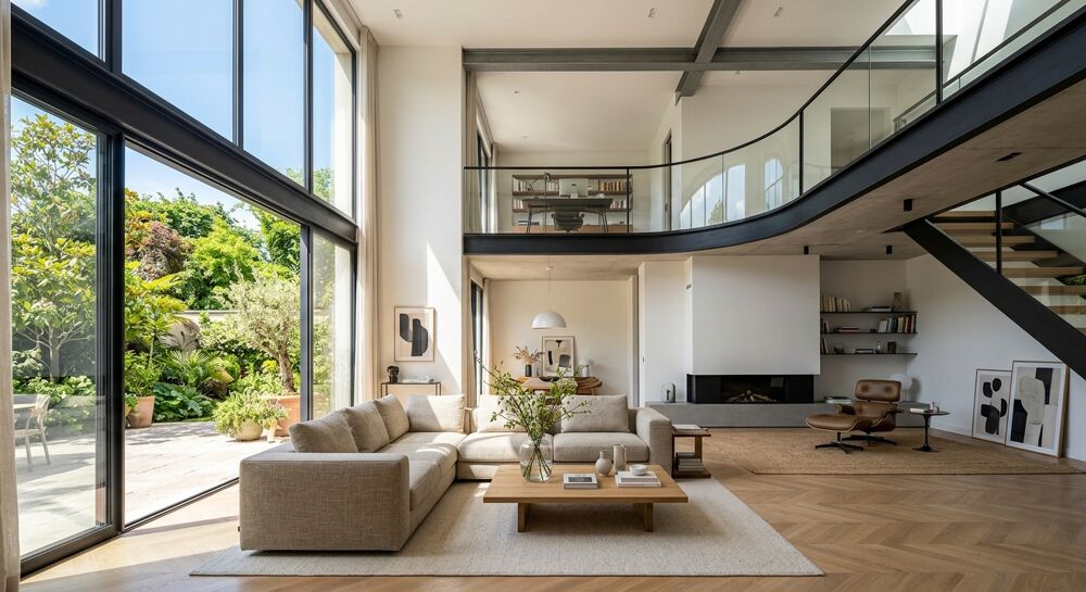 RARE & EXCEPTIONNEL  LOFT EN DUPLEX DE 8 PIÈCES AVEC JARDIN PRIVATIF (148 M² HAB. / 248 M² UTILES)