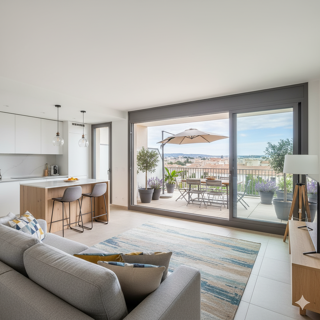  Appartement � vendre 3 pi�ces 