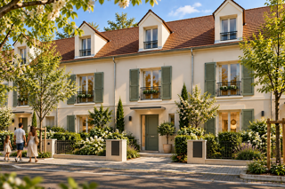 Vente Maison Maison 5 pièces neuve - 2 Parkings - JARDIN SUD-EST Chennevières-sur-marne