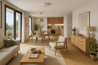  Appartement à vendre 3 pièces 
