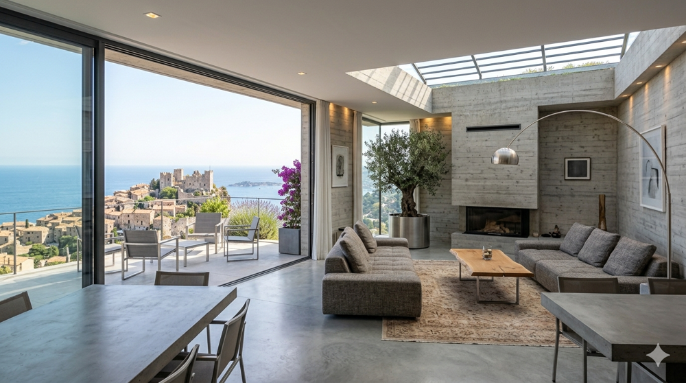 Vente Appartement EZE: ENSOLEILLE TOIT TERRASSE 3 PIECES AVEC 71M² D'EXTERIEUR FACE A LA MER ET AU CHATEAU Eze