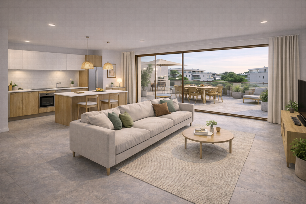 Vente Appartement FRAIS DE NOTAIRE OFFERT ! IMMENSE ÉSPACE ÉXTÈRIEUR POUR CE MAGNIFIQUE T4 ! Marseille 8