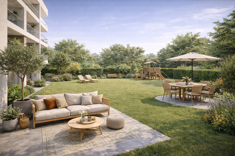 Vente Appartement IMMENSE ÉSPACE ÉXTÈRIEUR POUR CE MAGNIFIQUE T3 AU COEUR DU QUARTIER SAINT-ANNE ! Marseille 8