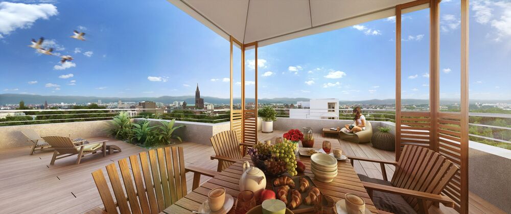 Grand attique 4pièces avec terrasses exceptionnelle de 44m²