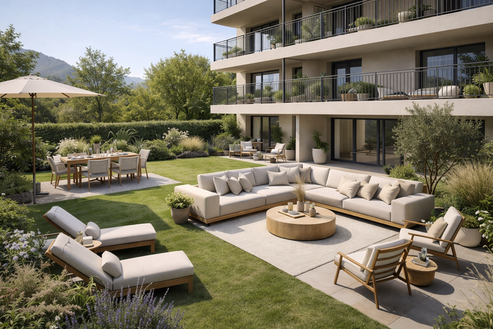 Vente Appartement GAP NORD - MAGNIFIQUE REZ-DE-JARDIN DE 75M² AVEC EXTERIEUR DE 130M² Gap