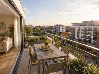 Vente Appartement -- GRAND 2 PIECES NEUF 45 M² + 6 M² TERRASSE PROCHE RER C IVRY Ivry sur seine