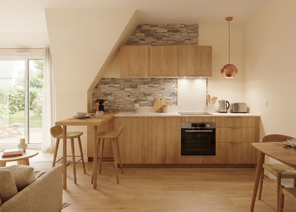 Vente Appartement T2, grand jardin à 5 min de Trestraou Perros guirec