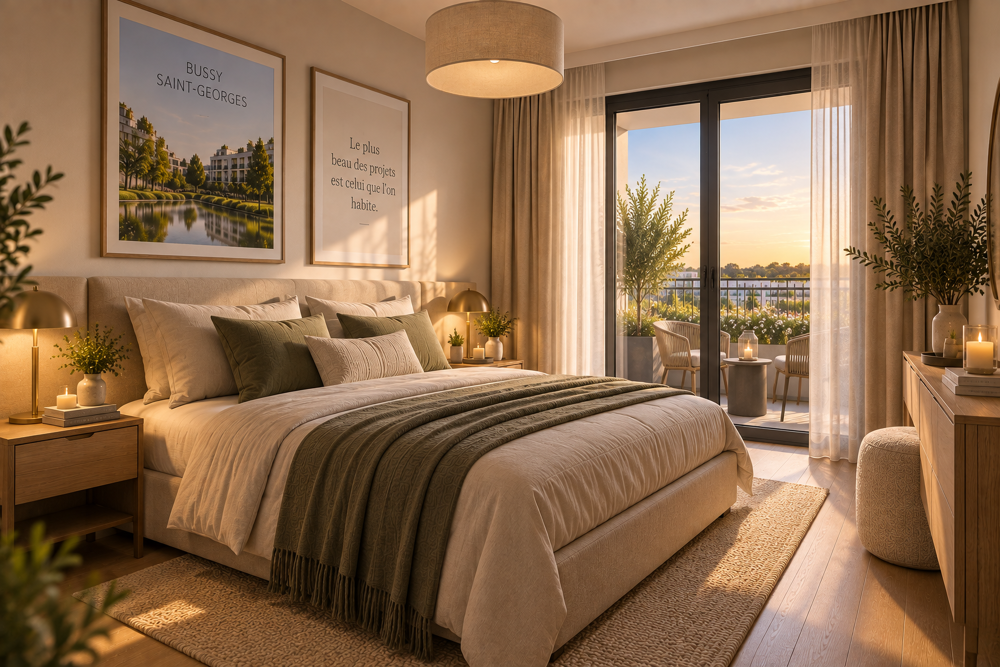 Vente Appartement BUSSY-SAINT-GEORGES – EMPLACEMENT PREMIUM À PROXIMITÉ IMMÉDIATE DE LA GARE ET DU CENTRE-VILLE - Li Bussy st georges