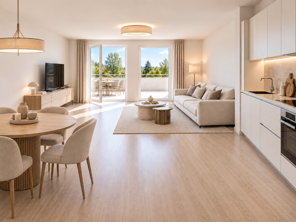 Vente Appartement MAGNIFIQUE T3 DE 70 M2 TRAVERSANT - EXPO SUD - VUE SUR JARDIN - FRAIS DE NOTAIRE OFFERTS Talant