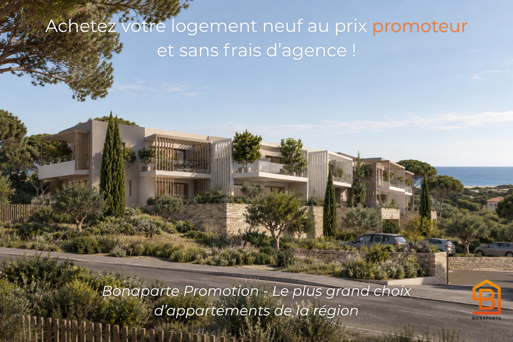 A 5MN A PIED DE LA PLAGE 2 PIECES NEUF AVEC TERRASSE DE 18 M² !