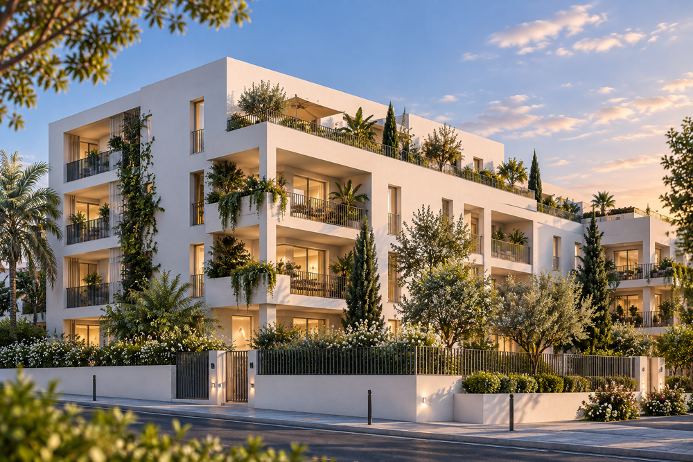 Vente Appartement MONTPELLIER - BOUTONNET. Votre 2 pièces de 40 M² avec 20 M² terrasse Montpellier