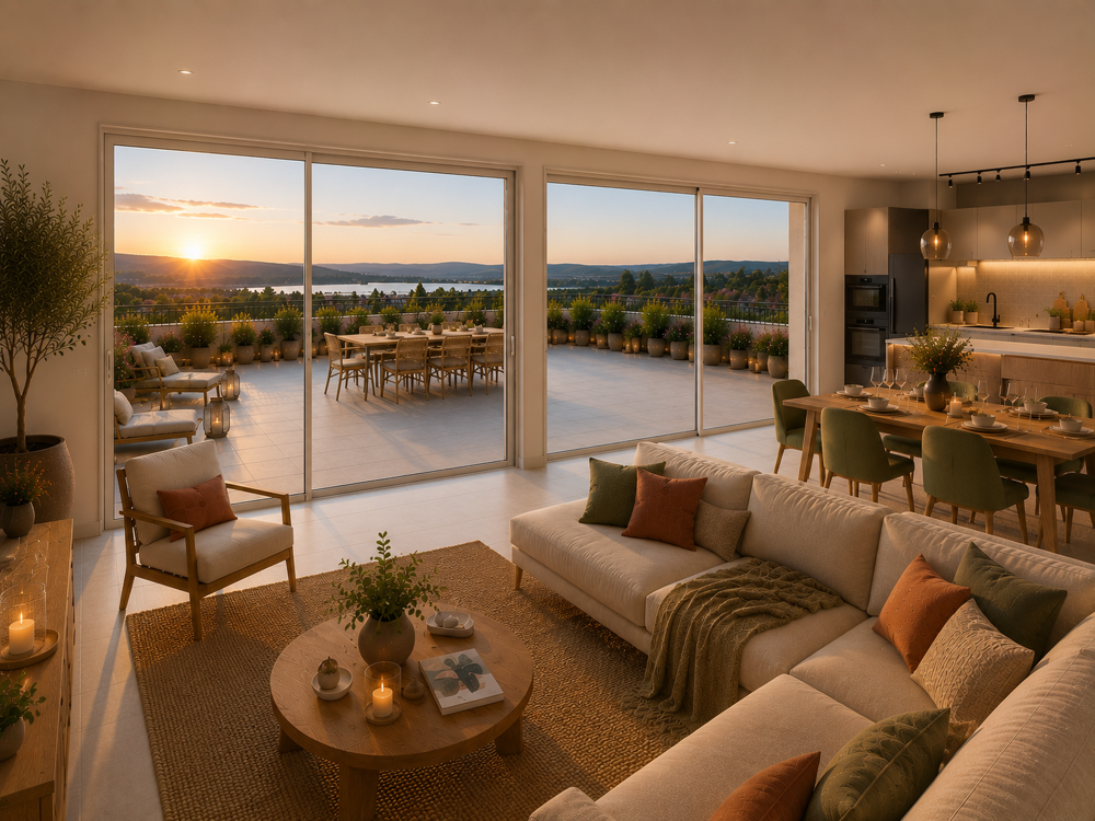 Vente Appartement EXCEPTIONNEL T4 ROOFTOP AVEC TERRASSE PANORAMIQUE DE PLUS DE 114 m² Marignane