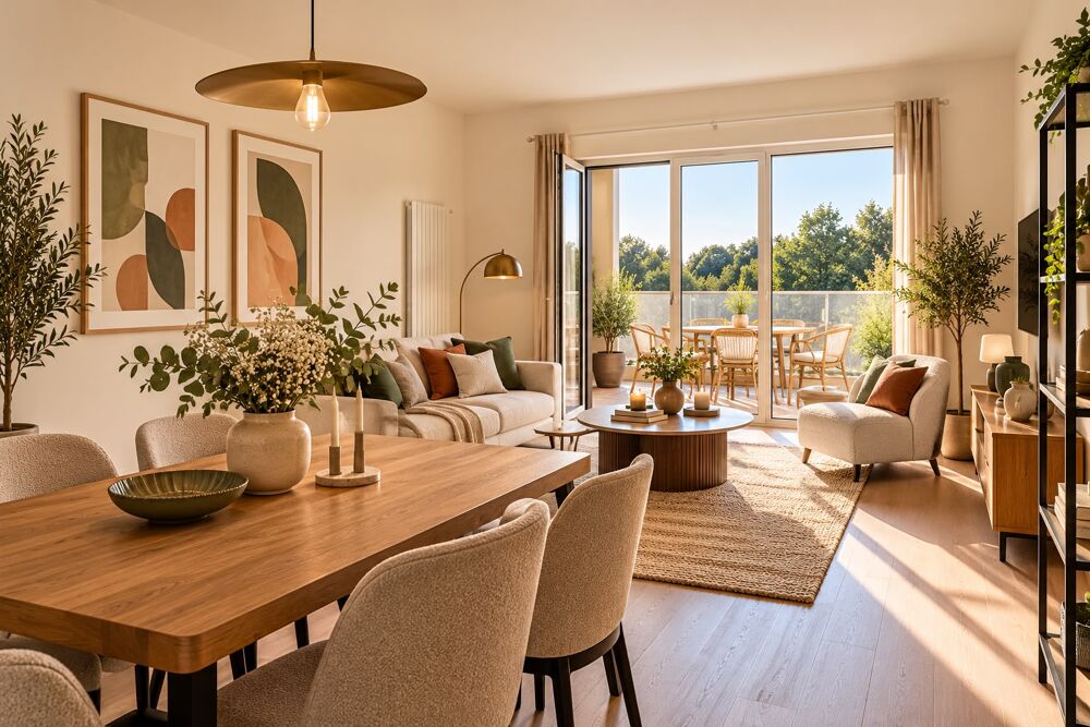 Vente Appartement SUPERBE T3 cesson-sevigné grand balcon étage élevé Cesson-sévigné