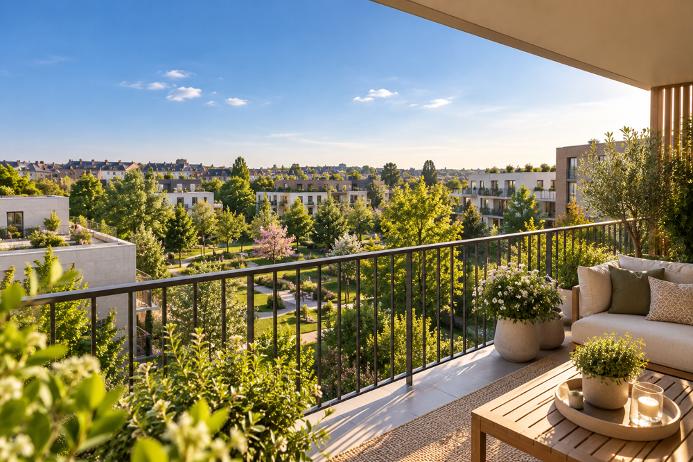 Vente Appartement T2 DE STANDING DE 50 M² balcon SUD-EST – RER A 4min à pied Boissy st leger