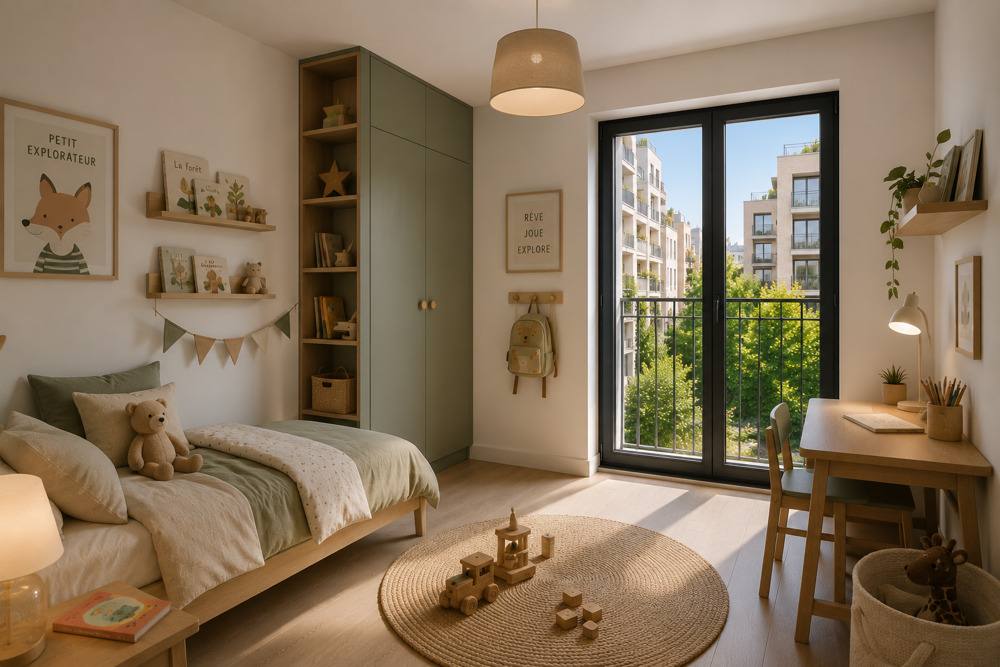 Les volumes d'une maison aux portes de Paris - T5 Duplex