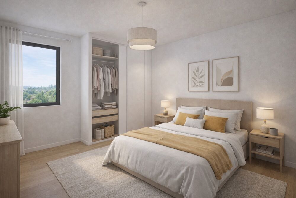 Vente Appartement DUPLEX 4 PIÈCES 82 m² + TERRASSE 7,77 m² + 2 PARKINGS – TOUSSUS-LE-NOBLE – LIVRAISON 3T2028 Toussus le noble