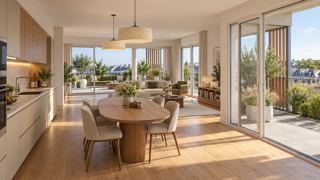 Vente Appartement DERNIER ETAGE | TERRASSE | RENNES CENTRE Rennes