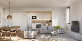  Appartement  vendre 3 pices 