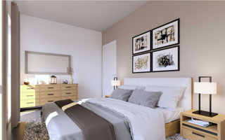  Appartement  vendre 2 pices 