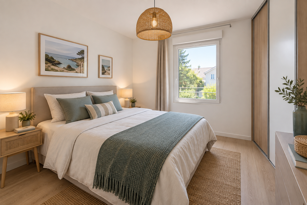 Vente Appartement T2 DE 42 M² AU 1ER ÉTAGE AVEC BALCON SUD DE 6 M² ET PARKING Arzon