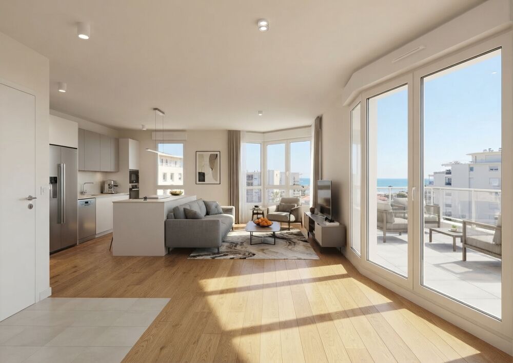 Vente Appartement Appartement 3 pièces vue mer et terrasse - Eligible Prêt à Taux Zéro (PTZ) & Frais notaire réduits Roquebrune cap martin